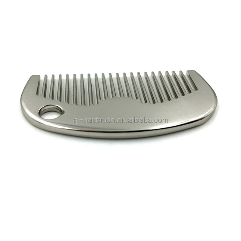 Portátil de bolsillo tamaño peine de barba Kit de collar para hombres-pelo de la cabeza de barba bigote