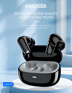 KAKUSIGA Auriculares inalámbricos verdaderos directos de fábrica | para uso diario, gimnasio y Viajes | 7h de reproducción, sonido HIFI y ajuste cómodo/ejercicio/<span class=keywords><strong>precio</strong></span> bajo - Product Image 4