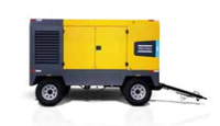 Nouveau compresseur d'air à vis diesel portable Atlas Copco V1200 Stage III DrillAirXpert 15-25 bars 1299-1200 CFM avec moteur Cummins