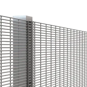 Clear Vu High Security Fence Clearview Galvanized Panels 358 Fence Prison Clear View Anti Climb Fence