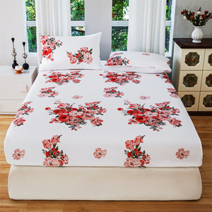 2025 New Full Size Full Inclusive Anti Slip Printed <b>Bed</b> Slip Pillowcase Bedspread Mattress Protector - Product Image 1
