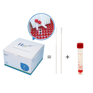 Sterile Disposable Lab Supply Microbiology <strong>test</strong> Nylon Flocked Tip Oral Buccal Cervical Throat Nasal Rayon Sampling Swab Stick - Product Image 5