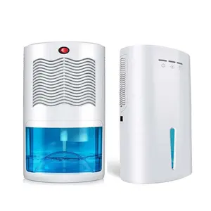 Minideshumidificador de aire portátil, absorbente de humedad eléctrico para el Hogar, baño, sótano, habitación, humedad, 2 L, 2022