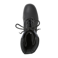 KMS Vente en gros Chaussures de la jungle noires en caoutchouc de haute qualité imperméable à la neige Bottes en cuir Chaussures tactiques Bottes tactiques