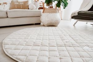 <span class=keywords><strong>Tapis</strong></span> d'éveil rond personnalisé à rembourrage épais, grand <span class=keywords><strong>tapis</strong></span> antidérapant pour bébé, <span class=keywords><strong>tapis</strong></span> de jeu matelassé <span class=keywords><strong>en</strong></span> coton pour garçons et filles - Product Image 5