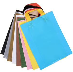 Wholesale Custom Retort Pouch <b>Plastic</b> Bags for Shoes & Clothing Recyclable PE Material Shopping Gift Packaging with Custom Logo - Product Image 5