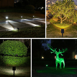 Lámparas Solares para Jardín Xinyao, Foco LED para Paisaje, Resistente al Agua, para Caminos, Césped y Árboles - Product Image 2