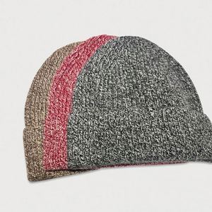 Bonnet en laine tricoté pour l'automne et l'hiver, épaissi, en fil AB, avec protection pour les oreilles - Product Image 5