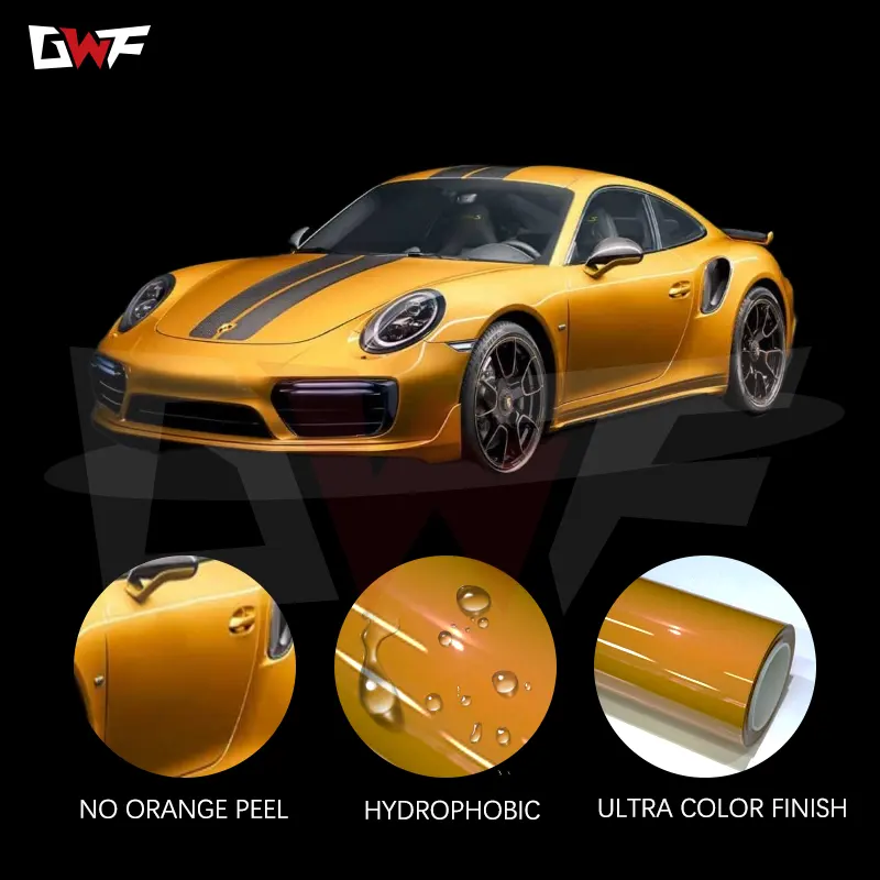 10 years warranty stain finish tpu color ppf paint protection self healing super high gloss anti scratch color ppf film car wrap