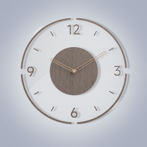 Modern 12 Inch Battery Operated <b>Silent</b> <b>Wall</b> <b>Clock</b> Single Face Home Decoration Factory Manufactured - Product Image 1
