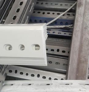 Étagère à angles rainurés à assembler, revêtement coloré abordable, <span class=keywords><strong>acier</strong></span> à angles rainurés - Product Image 6