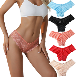 Slip da Donna all'Ingrosso, Mutandine Sexy <span class=keywords><strong>in</strong></span> Pizzo e <span class=keywords><strong>Tulle</strong></span>, Slip Modellanti a Vita Bassa per Signore - Product Image 5