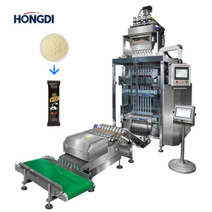 Machine d'emballage automatique de café et de poudre de lait en acier inoxydable à 8 colonnes, haute efficacité, haute précision pour granulés et poudres - Product Image 2