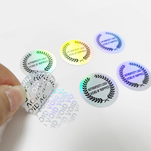 Factory Direct Good Quality Void Sticker AntiTamper Security Holographic Stickers for Computer Best Price