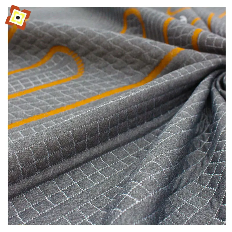 ใหม่ถักผ้า Jacquard โพลีเอสเตอร์ที่มีคุณภาพสูงที่นอนผ้าผ้านอน