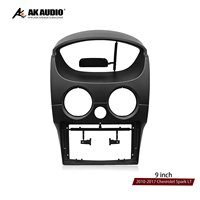 Cadre d'intégration 9 pouces pour autoradio Android avec harnais et navigation GPS pour Chevrolet Spark LT 2010-2017