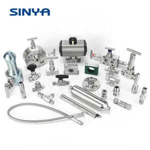 Thiết Bị Khớp Nối Nhanh Trong Phụ Kiện Ống Phụ Tùng Thủy Lực Thép Không Gỉ Áp Suất Cao 3000 PSI NPT Male Ends Adapter - Product Image 6