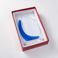 Trophée en cristal vierge pour événements, personnalisable avec impression UV, pour souvenirs, vente en gros