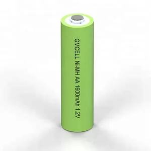 GMCELL batteria ricaricabile all'ingrosso a bassa autoscarica UN38.3 AA1600 Nimh 1.2v 1600mah