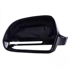 Coques de rétroviseurs pour Audi A4 B8 A6 L6 2009-2011, ensemble complet en ABS noir, accessoires de voiture - Product Image 3