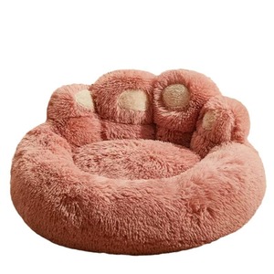 Pet Dog Bed for All Seasons Paw <b>Plush</b> Warm Cat Bed Comfortable for Small <b>Large</b> Dog Bed Design Dog Products - Product Image 5