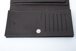 Logo personnalisé brun Vintage Rfid Long <span class=keywords><strong>portefeuille</strong></span> en cuir véritable Crazy Horse en cuir <span class=keywords><strong>Amazon</strong></span> vente chaude Long <span class=keywords><strong>portefeuille</strong></span> hommes - Product Image 5