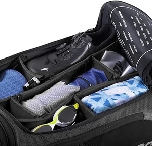 Free sample Selling Trendy Triathlon Transition <b>Bag</b> Large Capacity Dry Compartment PVC Lining Fashion Style <b>Swimming</b> Backpack - Product Image 5
