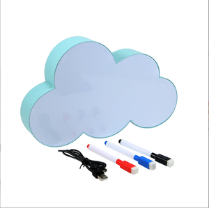 Cinéma écriture de lettres panneau d'affichage lampe de nuit boutique Bar bricolage publicité Cloud Usb alimenté par batterie <span class=keywords><strong>Led</strong></span> boîte à lumière de <span class=keywords><strong>Message</strong></span> - Product Image 3