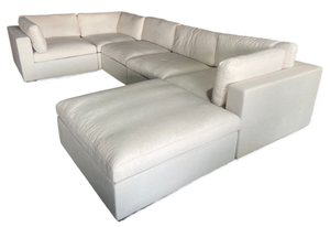 Bộ ghế <span class=keywords><strong>sofa</strong></span> góc mô đun vải không thấm nước phong cách tối giản, bộ ghế <span class=keywords><strong>sofa</strong></span> mây, đồ nội thất, ghế <span class=keywords><strong>sofa</strong></span> ba chỗ ngồi - Product Image 5