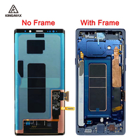 Untuk Samsung Galaxy Note 9 10 20 LCD layar sentuh pengganti 6.4 "Pantallas N960D N960F N960 N9600 Hitam 1 tahun