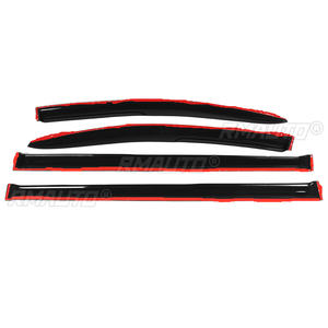 4 deflectores de ventana laterales para coche, visores de ventilación para Toyota Sienna 2011-2018, protectores contra el viento, sol y lluvia, toldos y refugios. - Product Image 3