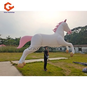 Títere de caballo inflable para desfile, espectáculo de circo inflable, globo, animales para caminar, disfraz - Product Image 3