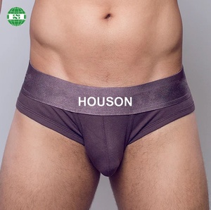 <strong>Personalised</strong> logo Wide Waistband Backless Jockstraps Dark Brown Cotton Jockstrap for Men Full Customization Male Sexy Underwear - Product Image 3