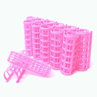 Epsilon rolos de cachos grandes, jumbo x-grande, pente modelador, ondas, ferramentas de cabeleireiro