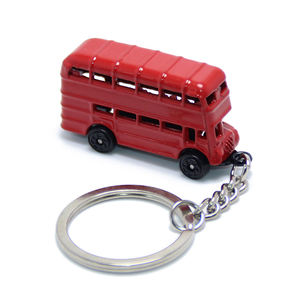 Porte-clés Bus rouge dhl à <span class=keywords><strong>Double</strong></span> pont en métal, 30 pièces, cadeaux Souvenir anglais, royaume-uni, breloque - Product Image 1