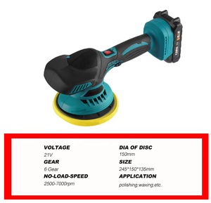Civis High-Efficient Auto Waxing Brushless Polisher Multifunctional Rotary Tool For MTK <strong>Battery</strong> Electric Cars For Car Polisher