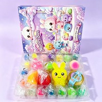 Calendrier de l'Avent Mystère des Dumplings – 25 Jouets Squishy Anti-Stress, Cadeau Nouveauté pour Enfants et Adultes, Vente en Gros en Stock