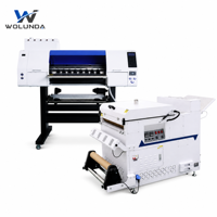 Imprimante DTF numérique Wolunda I3200 à 2 têtes 60 cm pour film PET, machine d'impression DTF offset pour T-shirts, imprimante DTF à secouage de poudre I3200