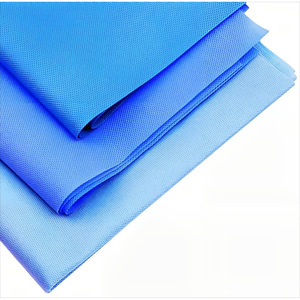 Tela de esterilización médica Fu Hao, tela no tejida SMMS de 30x30cm, 40x40cm, 45x45cm, azul, verde, blanca, para el empaquetado de dispositivos. - Product Image 3