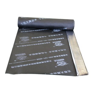 Membrane d'étanchéité bitumineuse autocollante 2 mm 3 mm à application à <span class=keywords><strong>froid</strong></span> pour la construction et l'immobilier Garantie 5 ans - Product Image 2