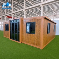 Maison conteneur préfabriquée extensible de haute qualité pour bureau, habitation, dortoir ou hôtel