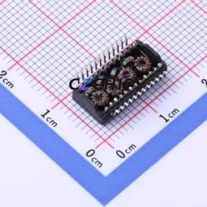 LK17509G หม้อแปลงไฟฟ้า LAN แบบ SMD-24P, ขนาด 15.1x7.1 มม. ตัวเหนี่ยวนำ - Product Image 2