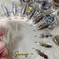 Usine En Gros Nail Décoration Crème poudre Aurora caméléon pigment peinture Poudre liquide chrome poudre pour ongles