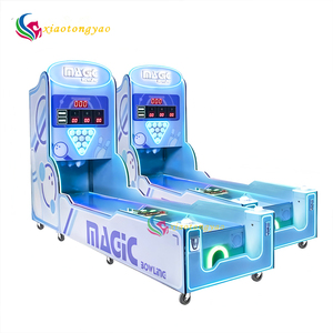 <b>Amusement</b> Mini Arcade Bowling Game <b>Machine</b> for 1 Player Kids Game with 1 Year Warranty Wood & Plastic English - Product Image 3