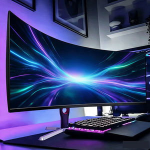 Écran incurvé pour jeux 240 Hz, design élégant, 34/19/49 pouces, moniteur incurvé 4K 27/32/34 pouces pour joueurs - Product Image 1