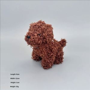 Mini Cute Cartoon Furry Eco-friendly Plush Keychain Pendant Bag <b>Ornament</b> - Product Image 6