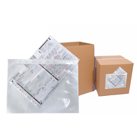 Pochettes d'enveloppes de liste d'emballage auto-adhésives scellées transparentes Enveloppes d'expédition/d'expédition adhésives transparentes