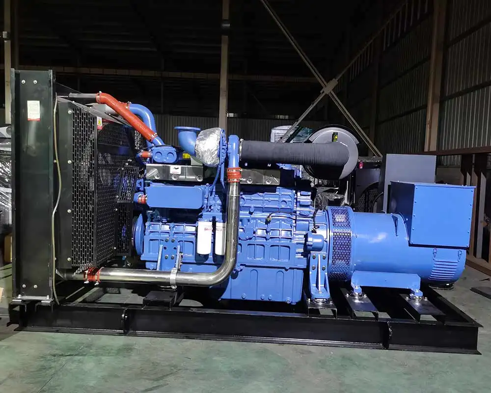 Generador diésel de gran potencia 1000 Kw 1200 kW 1500 Kw para fuente de alimentación de reserva industrial y de fábrica
