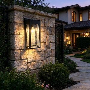Lámpara de Pared LED Moderna para Exteriores, Eléctrica, Simple, Impermeable, para Balcón, Pasillo, Patio, Villa, Puerta, Hotel, Jardín - Product Image 3