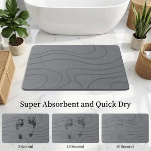 พรมเช็ดเท้าดูดซับน้ำแห้งเร็ว ทำจากดินไดอะตอม พร้อมโลโก้สั่งทำได้ - Product Image 3